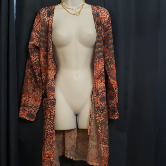 Wrap Sheer Cover Up - Picture 2 of 5